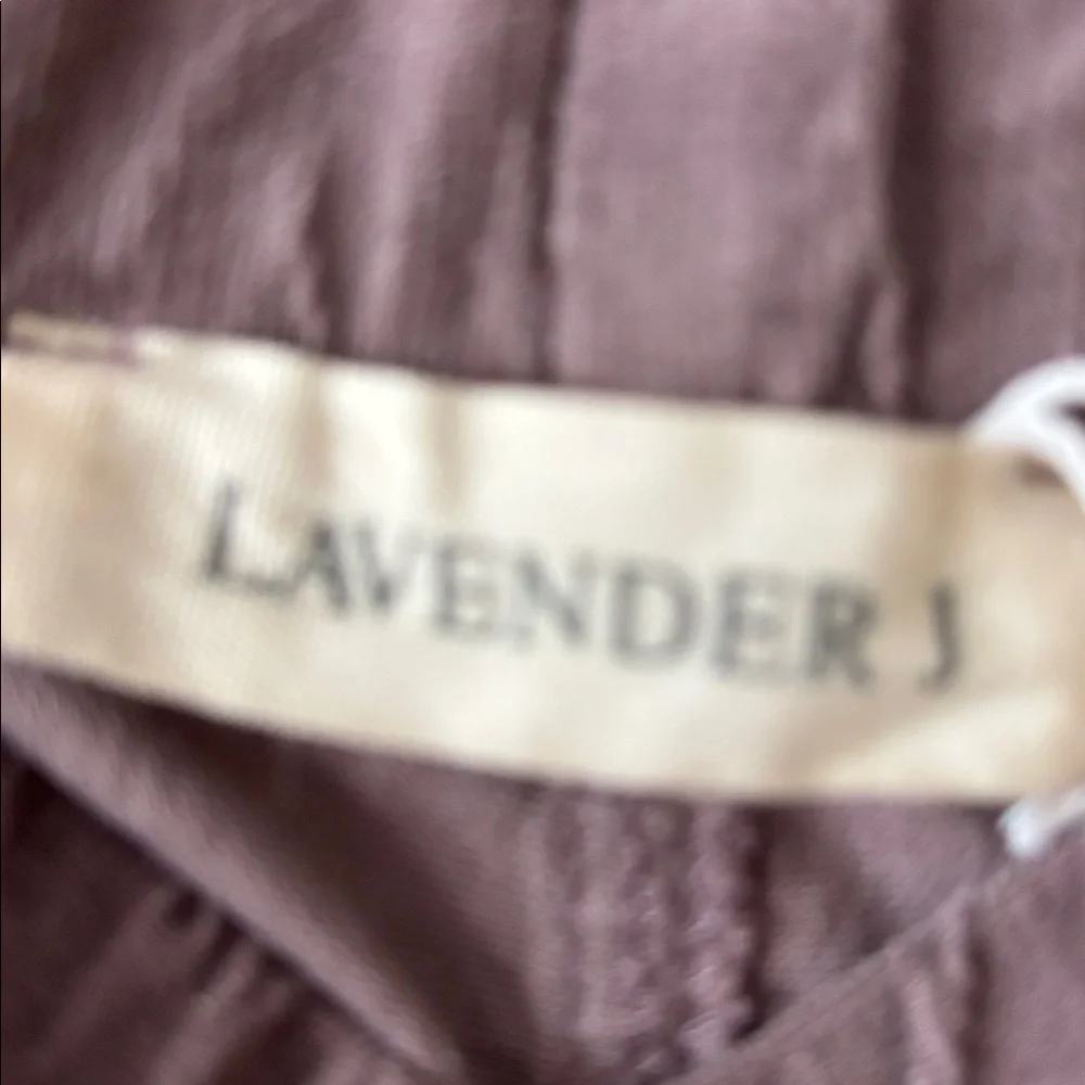 Purple Flare Leg Pants - Picture 2 of 4